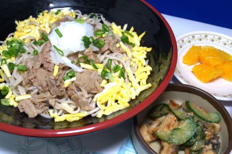 牛肉おろしそば