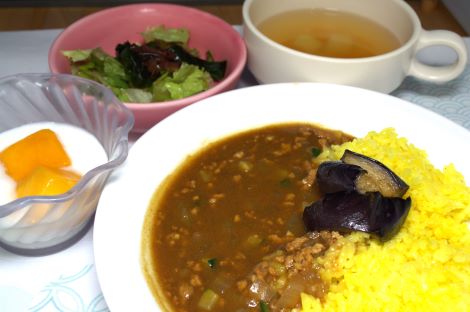 夏野菜カレー～ターメリックライス～
