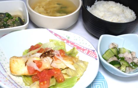 カレイの油淋鶏風