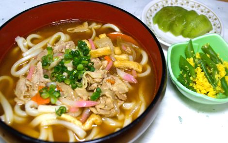 豚肉のカレーうどん