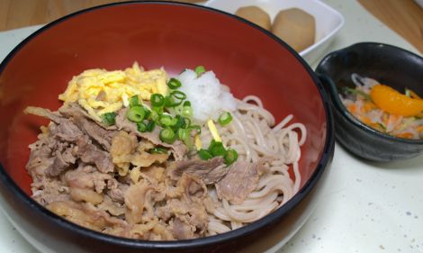 牛肉おろしそば