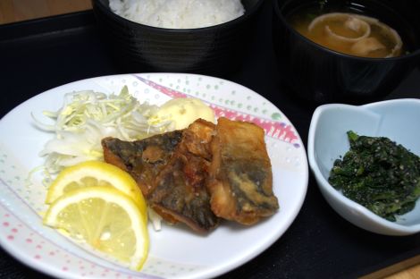 鯖の竜田揚げ
