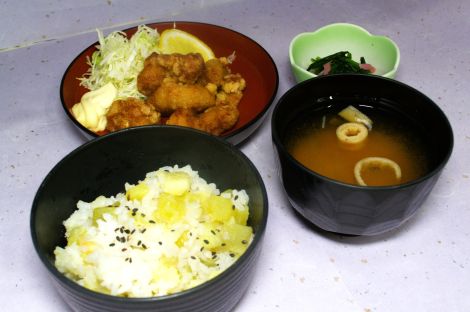 さつまいもご飯