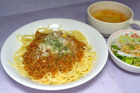 ミートソーススパゲティ